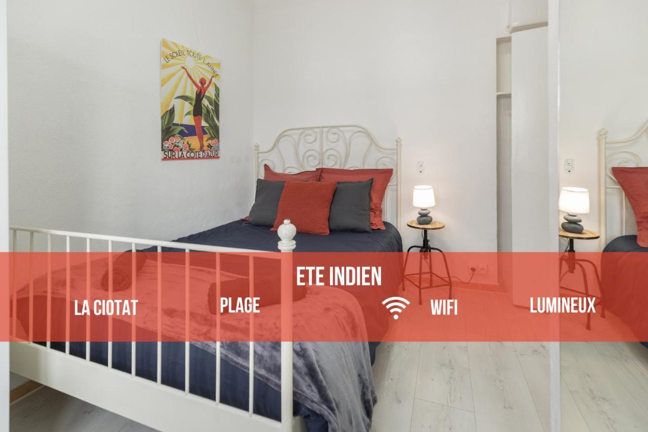 Ete Indien - Plage - Wifi - Host Provence Apartment La Ciotat Luaran gambar